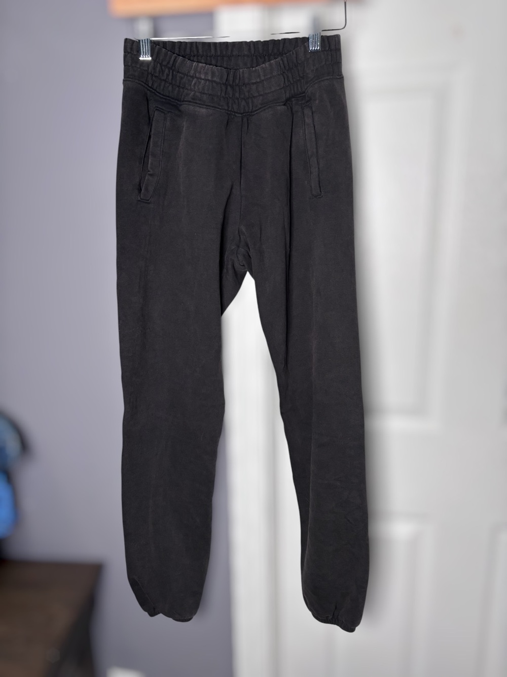 OFFLINE by Aerie Faded Black Pull On Sweatpants XXS